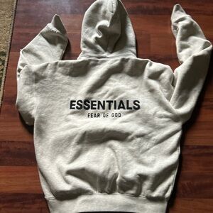 Essentials Cream Hoodie